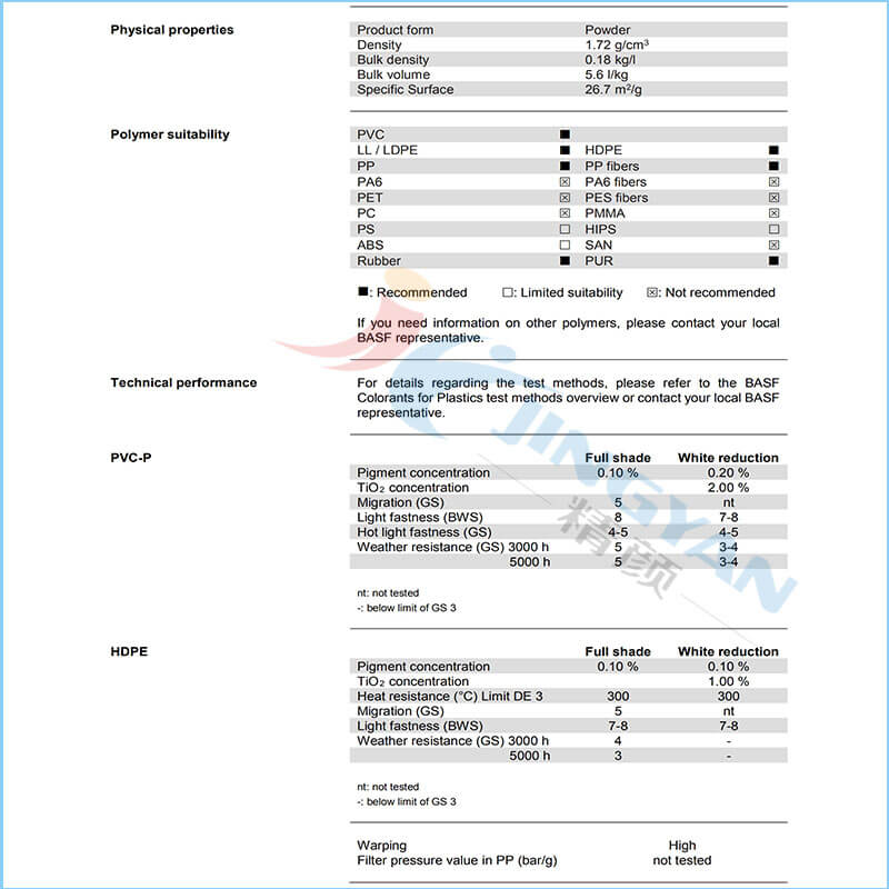 Basf Irgazin Red K3840/2030巴斯夫有机颜料红K3840/2030(R.254)